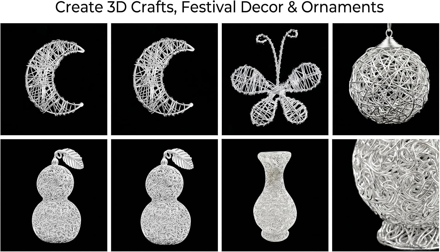 Create 3D Crafts, Festival Decor &amp; Ornaments