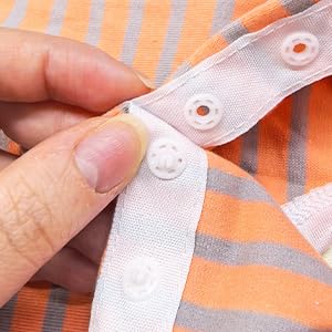 Dog Recovery Suit,Orange