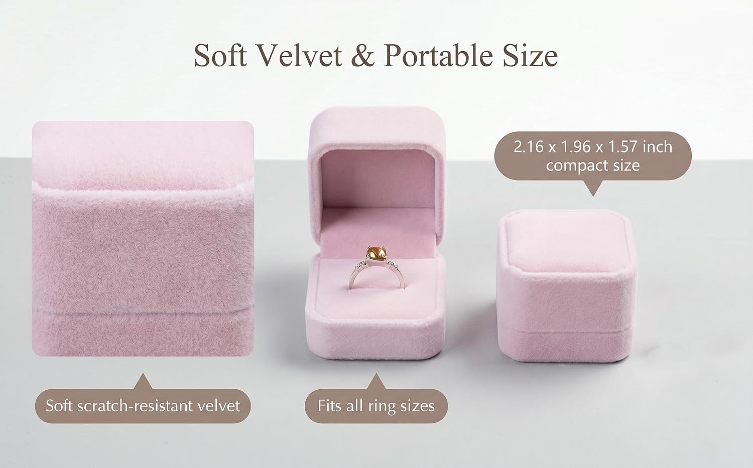 Velvet Ring Box