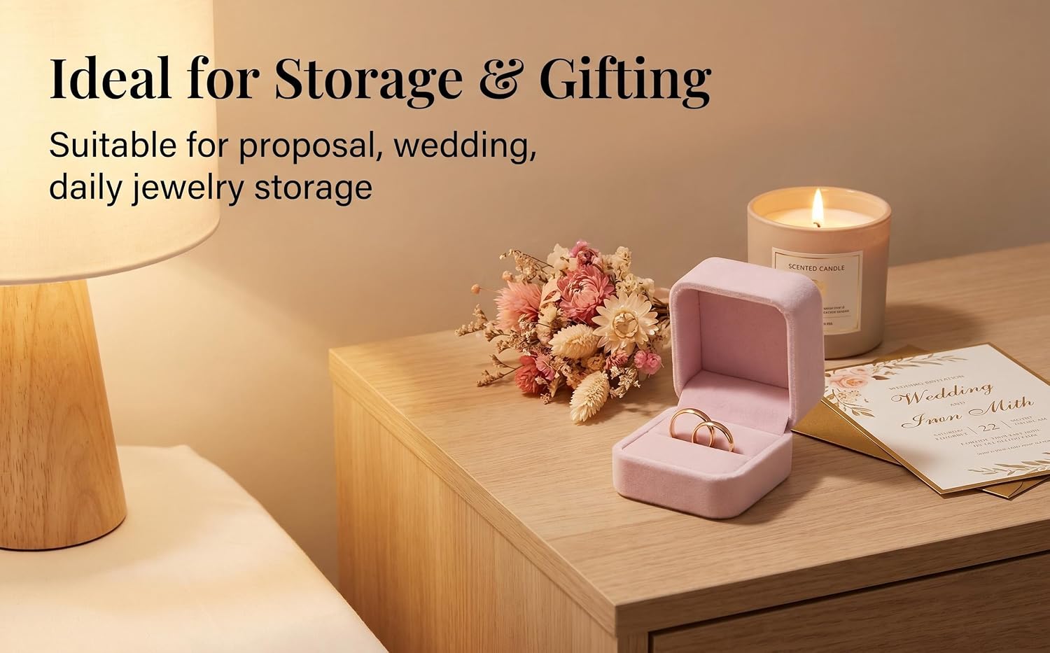 Velvet Ring Box