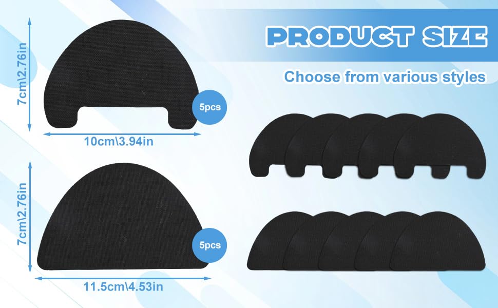 10-Pack Toe Guards for Shoes