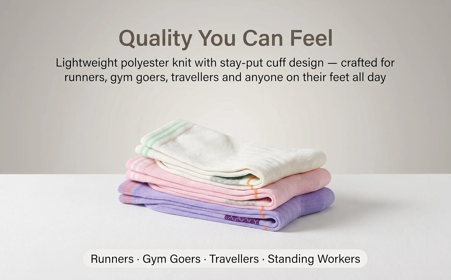 3 Pairs Compression Socks 