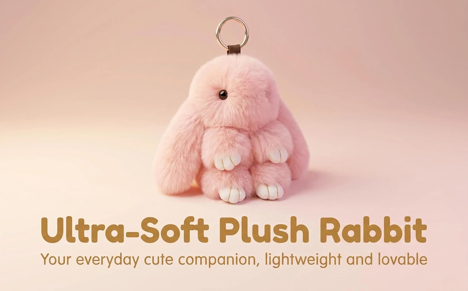 Bunny Plush Keychain