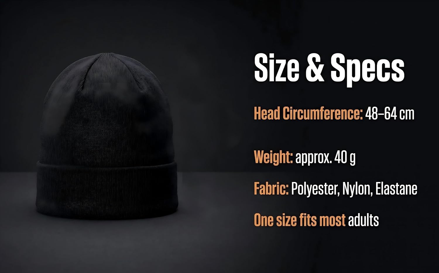Outdoor Sports Sweat-Wicking Warm Half-Circle Knit Hat