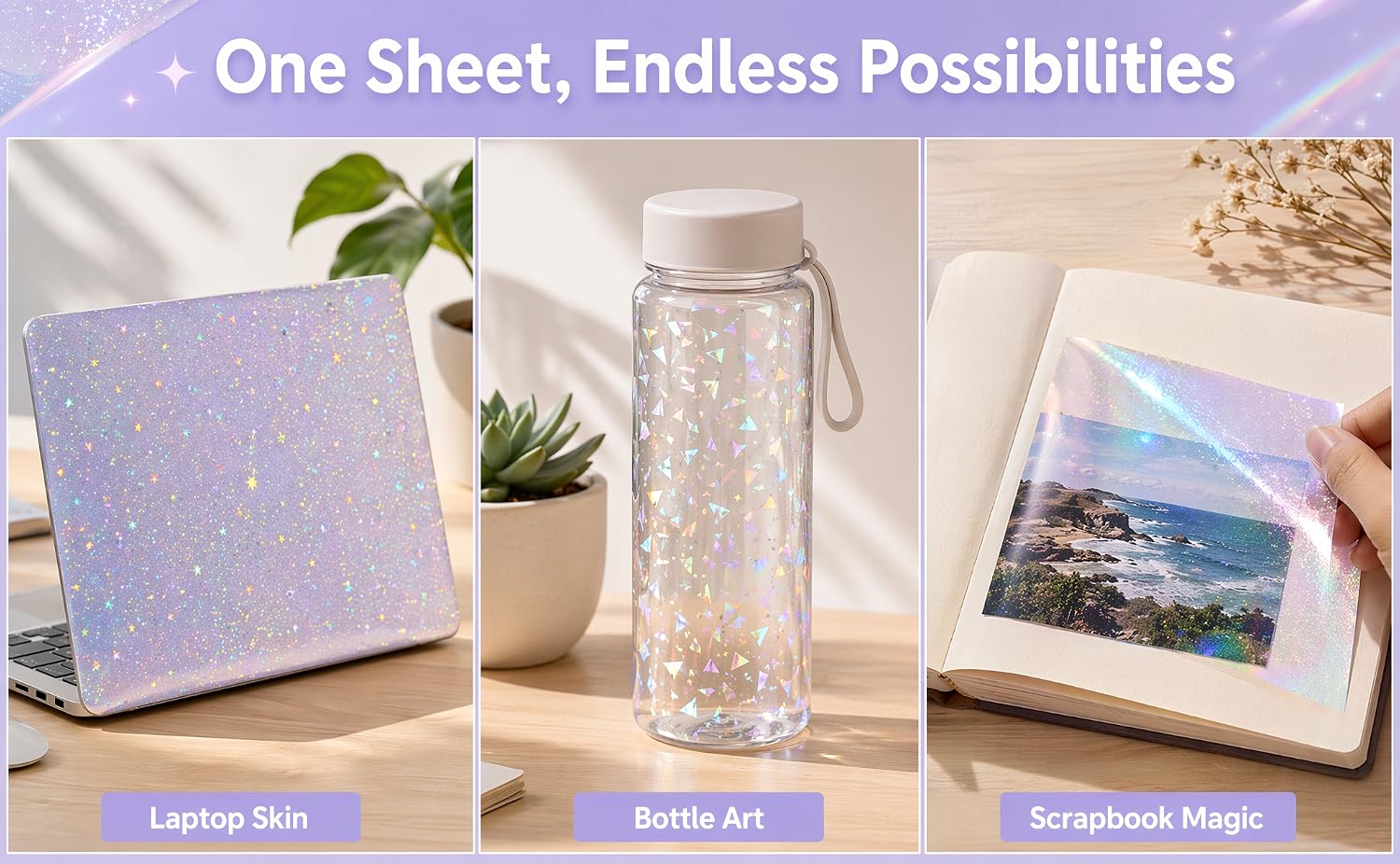 Holographic Sticker Paper