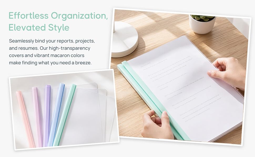 10 Pcs A4 Document Folder