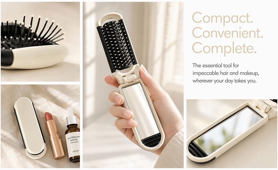 Foldable air cushion comb