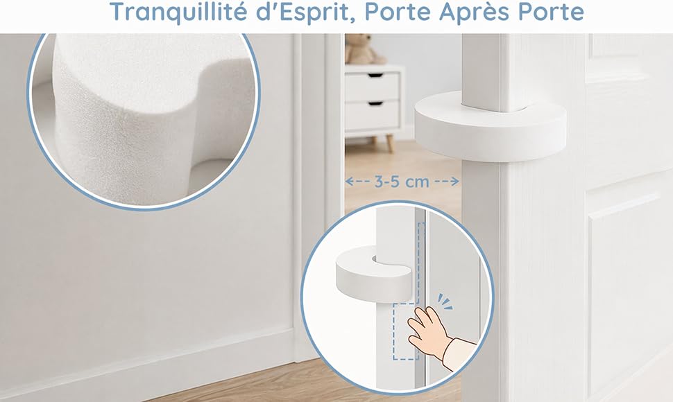 Anti-hand-clinging Door Stopper