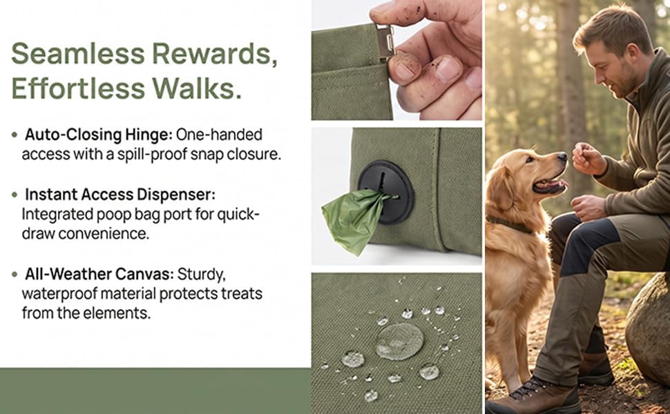 2PK Dog Treat Pouch