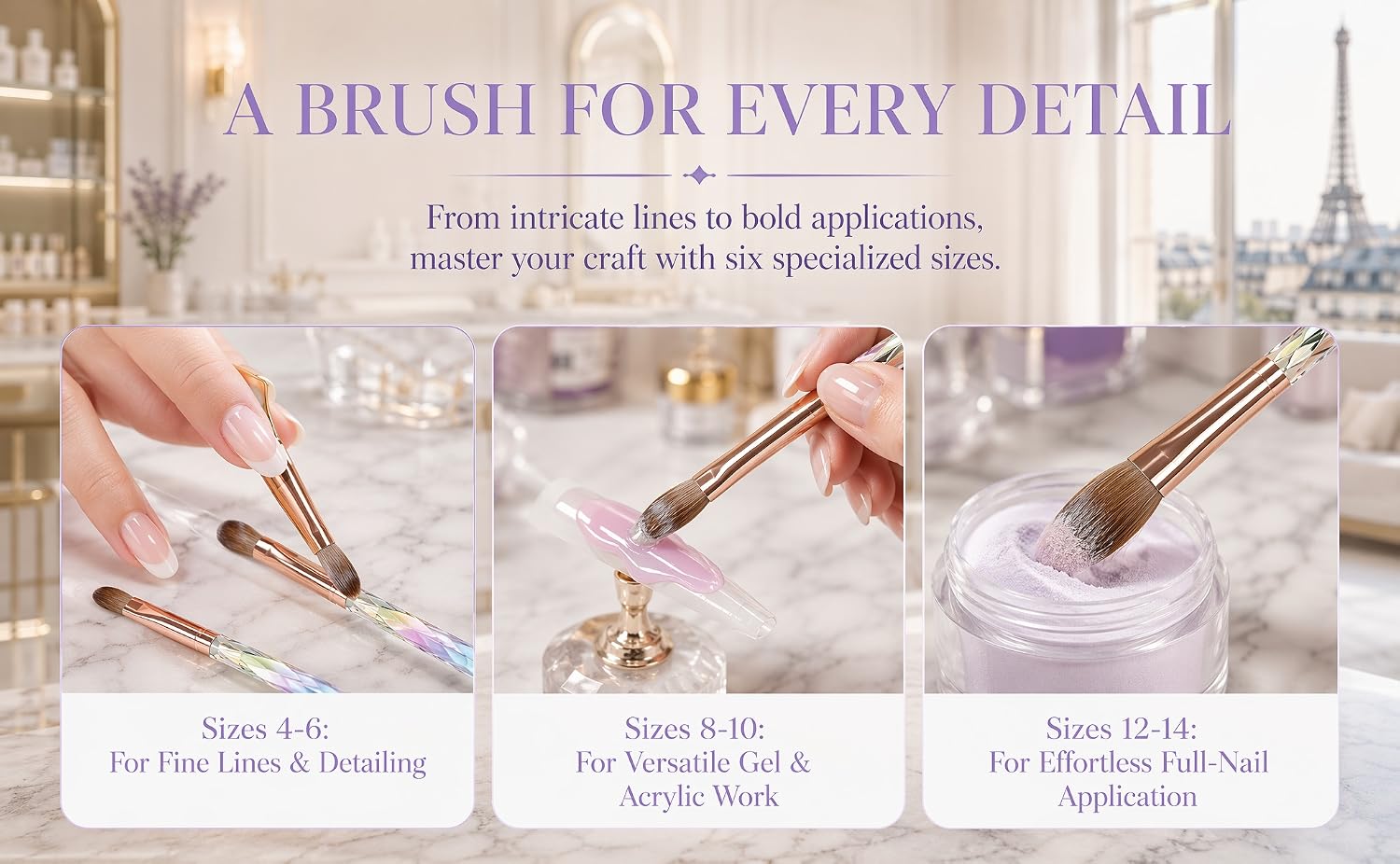 A Brush for Every Detail