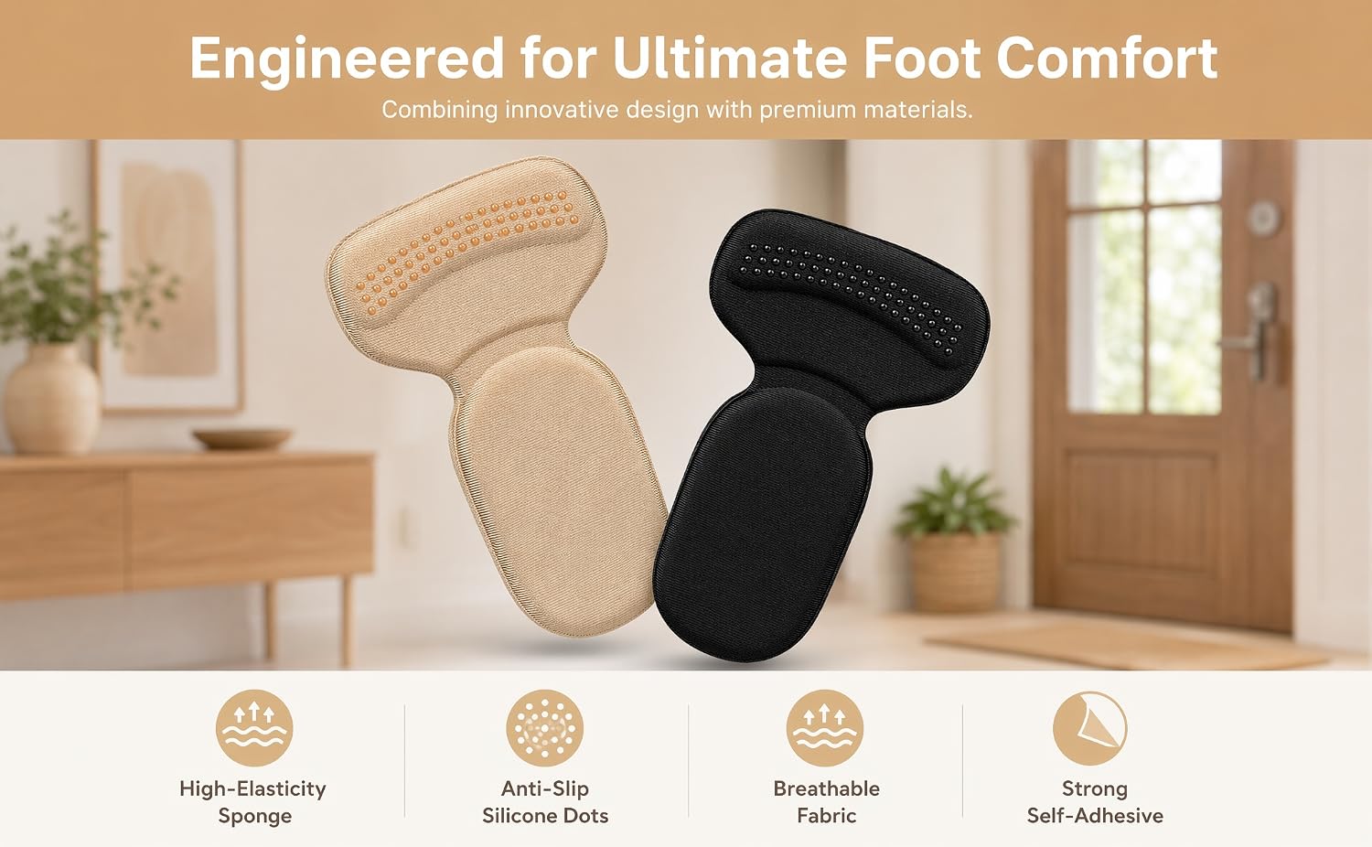 Engineered for Ultimate Foot Comfort 
