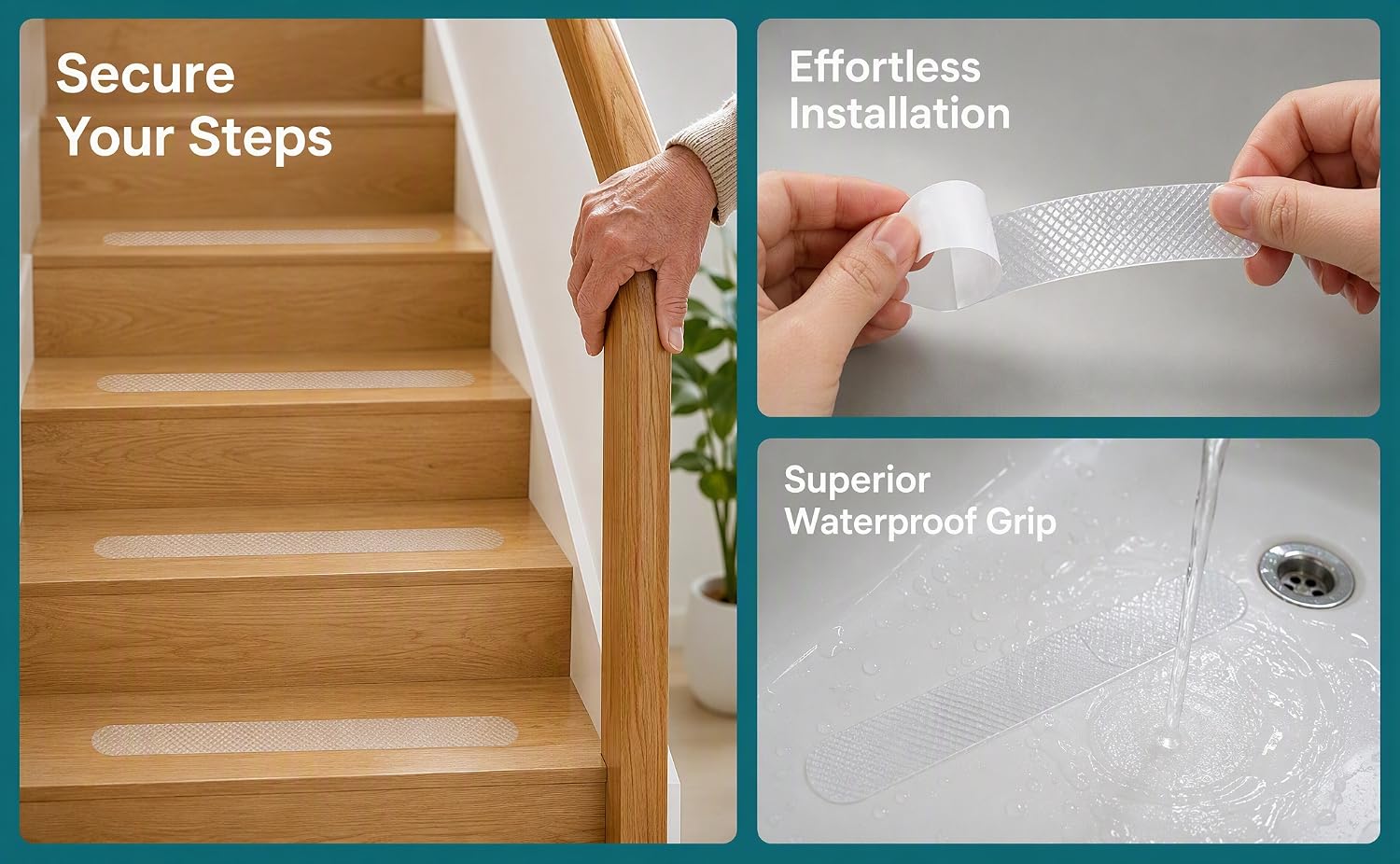 Secure Your Steps, Effortless Installation 