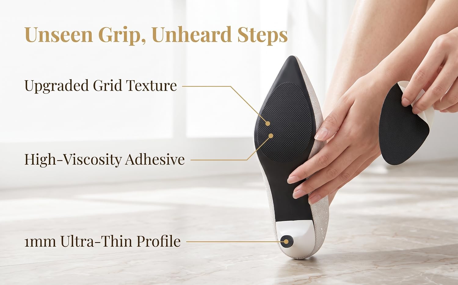 Unseen Grip, Unheard Steps