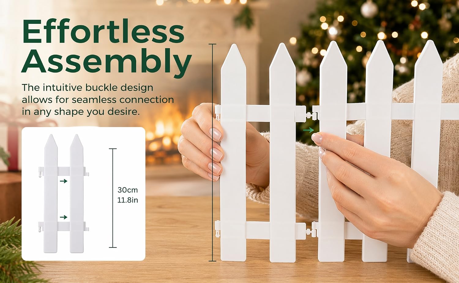Christmas Tree Fence