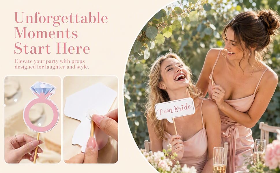 Photo Booth Props Set