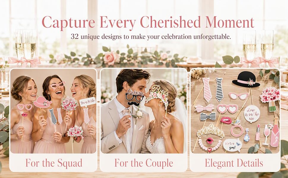 Photo Booth Props Set