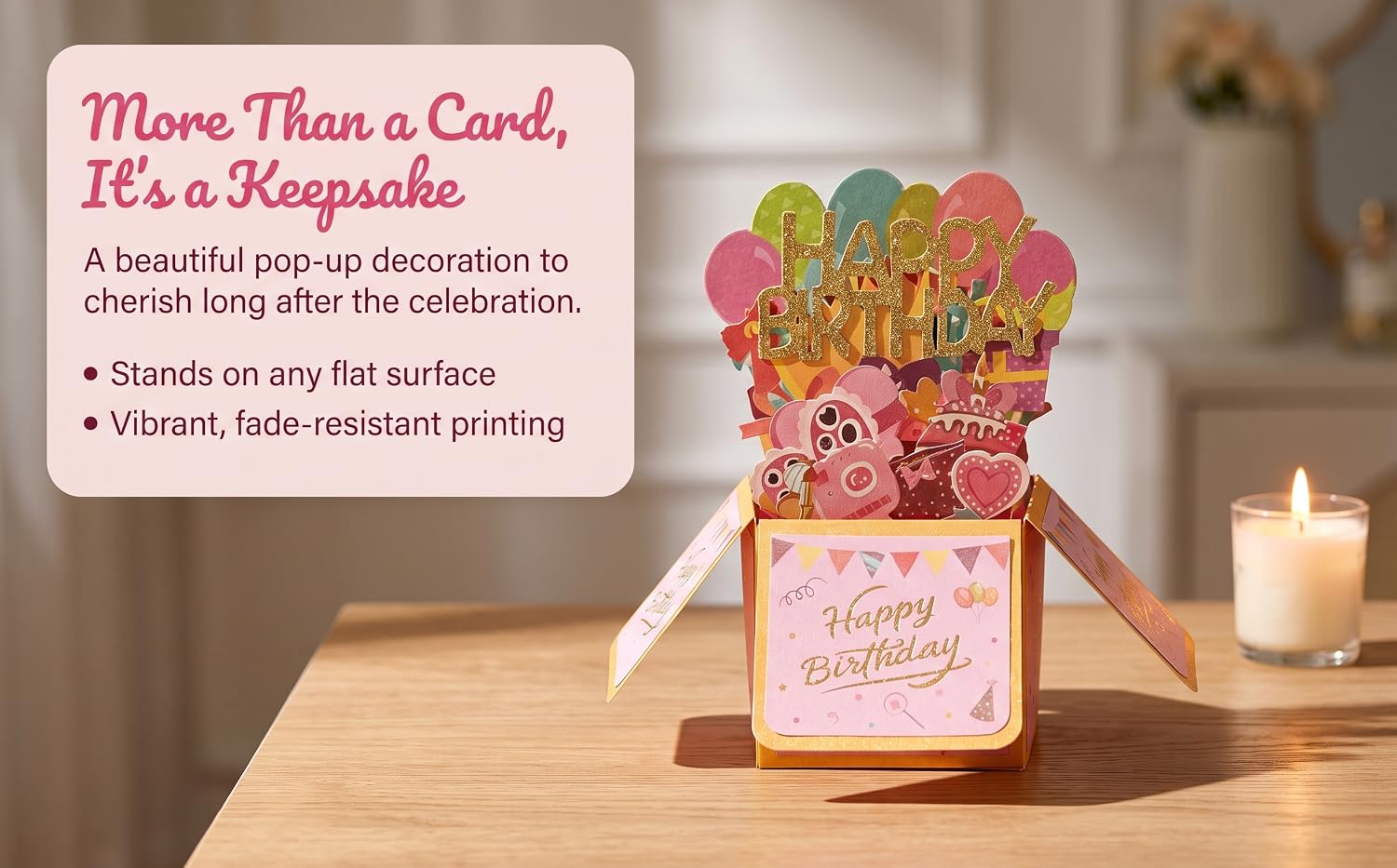 Lydia150 Birthday Box Greeting Card