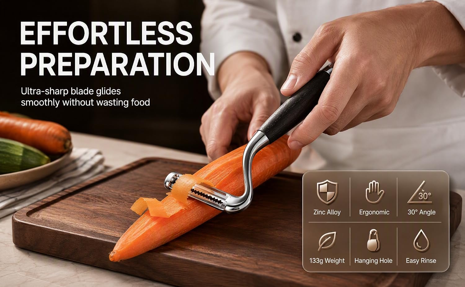 7-shaped vegetable peeler 1 piece